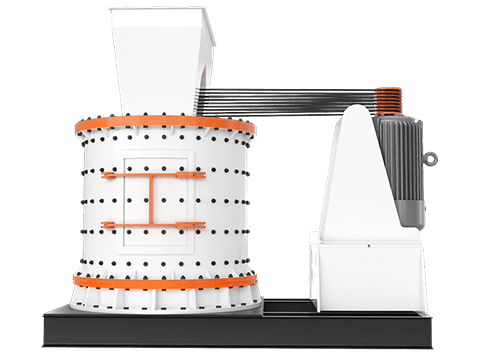 Машина для производства песка с вертикальным валом и цифровым управлением