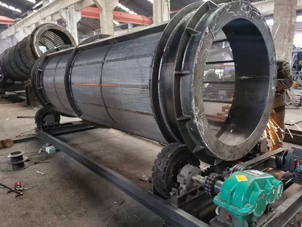 Барабанная гравиемойка